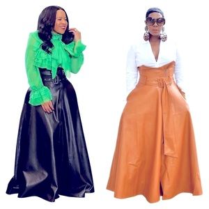 Full flair long “Swing” skirt